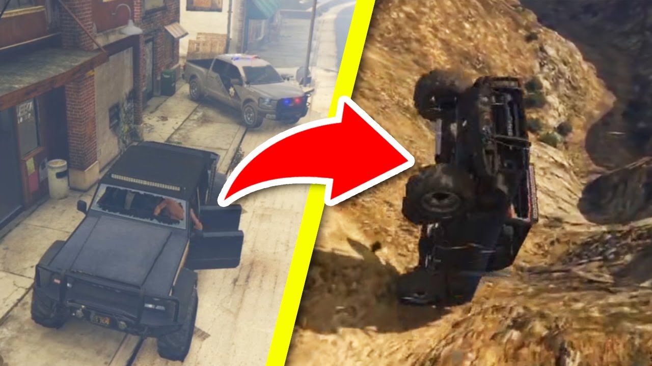 🔴 NAJGORSZY POŚCIG, PD ZRZUCA NAS W PRZEPAŚĆ!! - GTA 5 ROLEPLAY