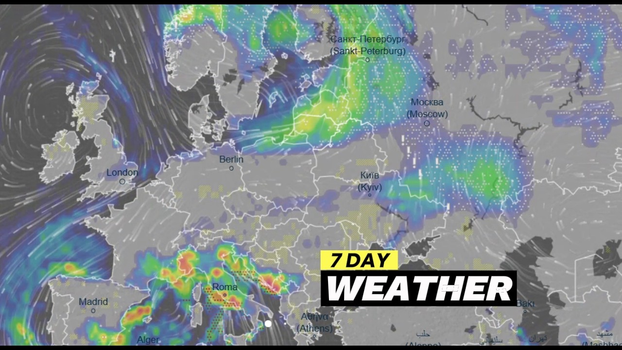 European Weather | ECMWF Model Precipitation July 13, 2026 l Rain Storms In Europe