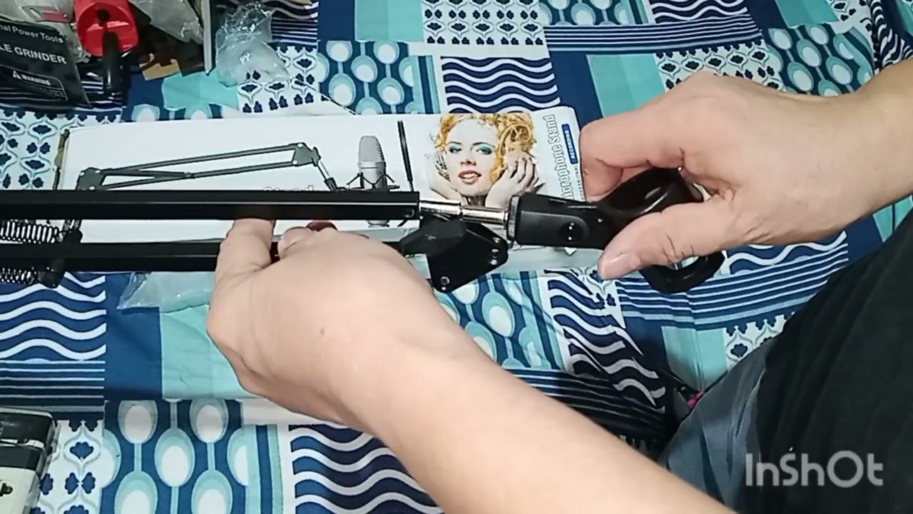 UNBOXING MICROPHONE TABLE STAND 🎶 THANK YOU YOUTUBE SALARY/SAHOD 🙏 SHOUTOUT IN THE MIDDLE OF THE VID