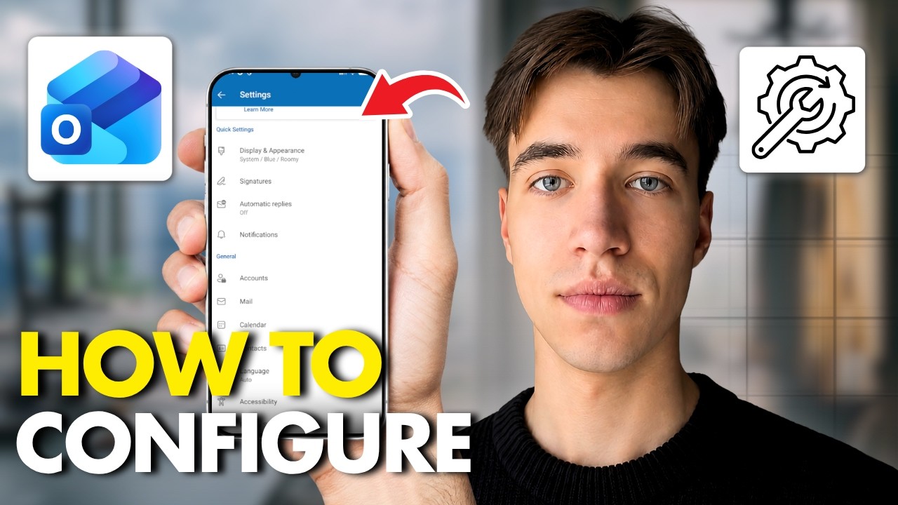 How To Configure Outlook On Mobile | Tutorial 2026