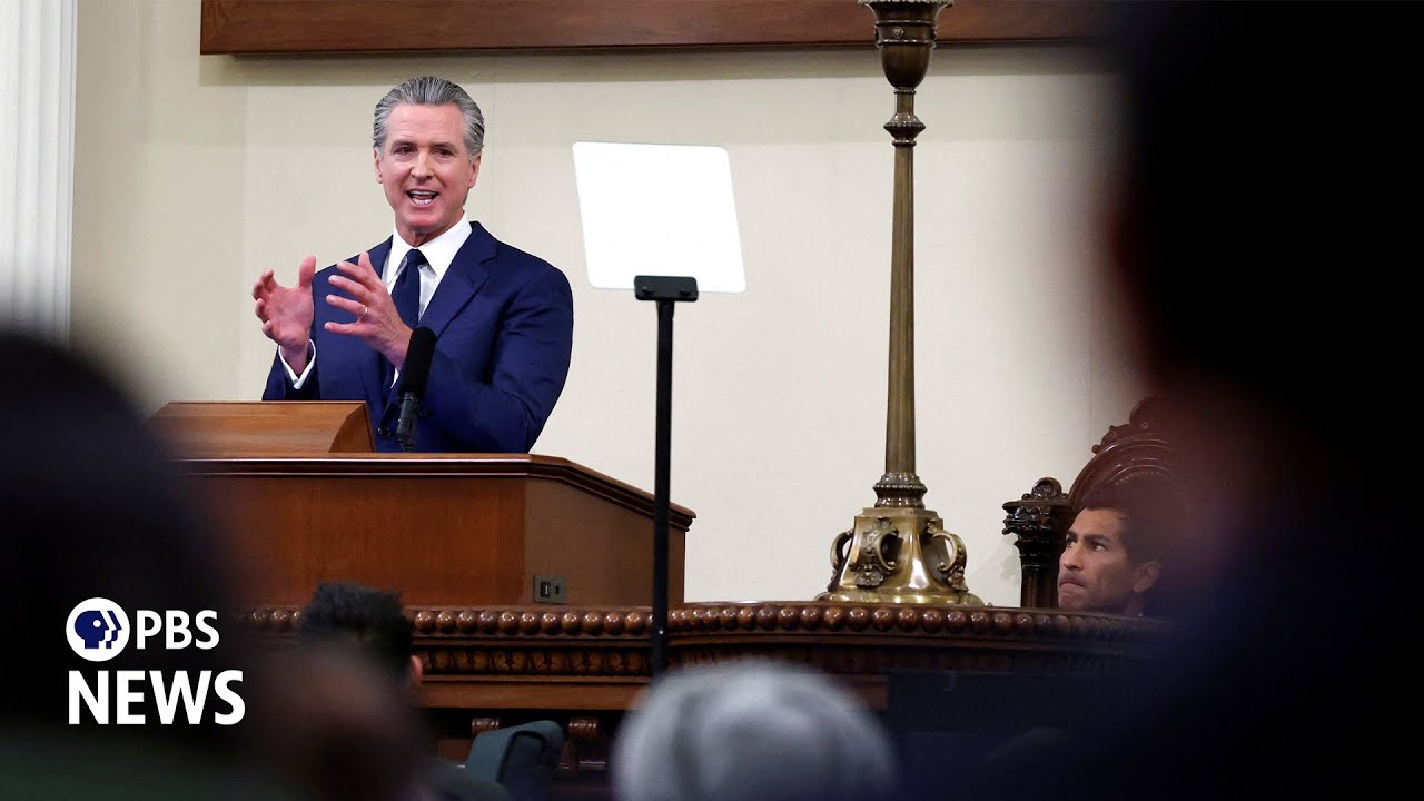 WATCH: California Gov. Newsom delivers his final State of the State address to lawmakers
