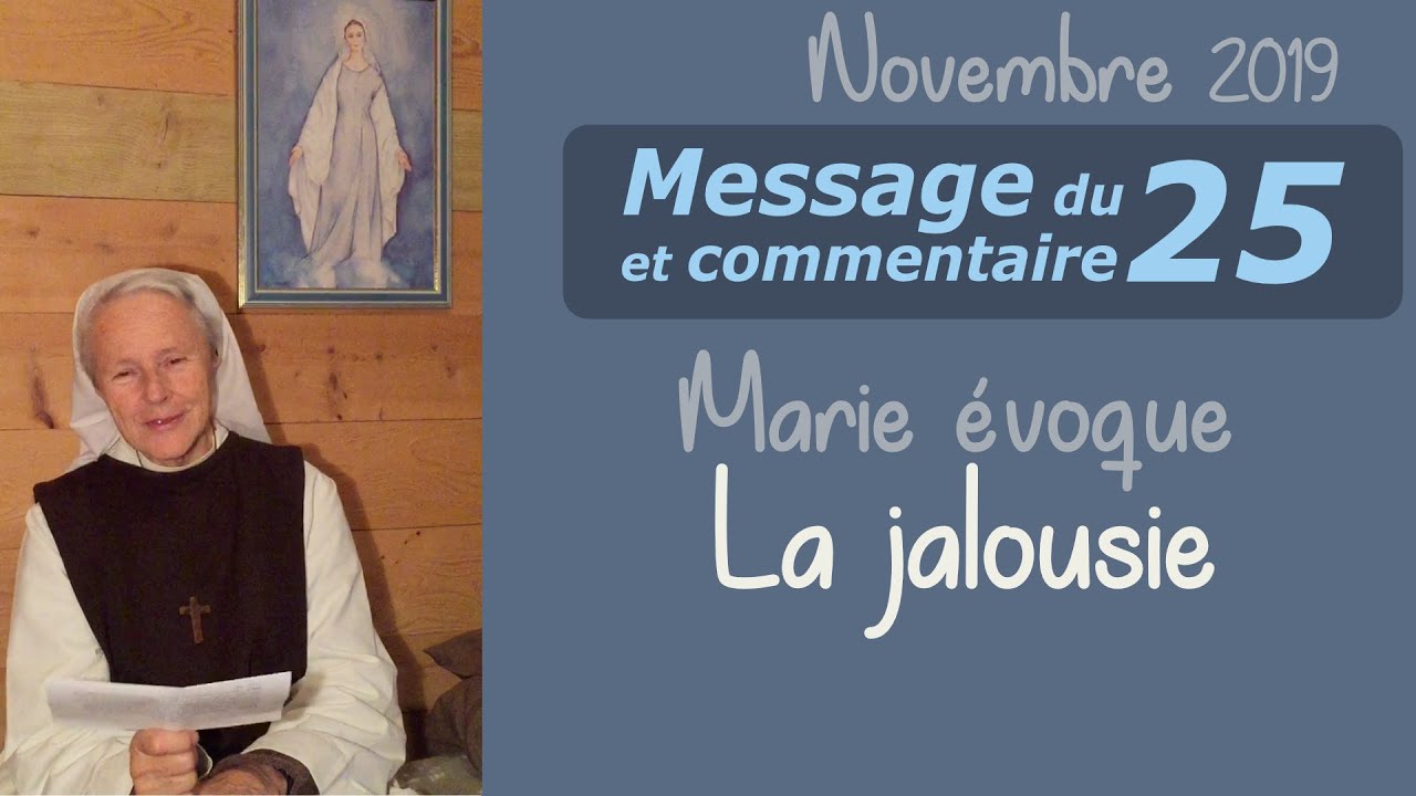 Comment vaincre la jalousie par Soeur Emmanuel de Medjugorje