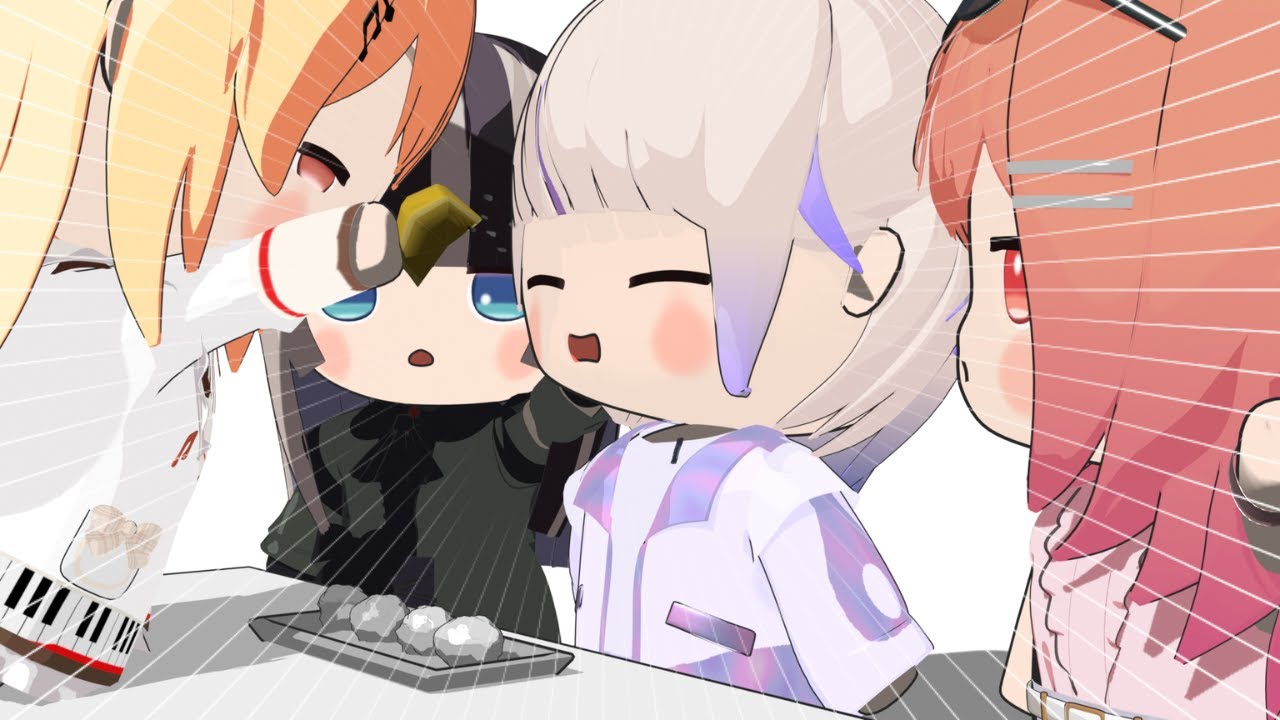 レモンを顔にかける奏の空気読み【音乃瀬奏/ホロライブ切り抜き】【3Dアニメ】
