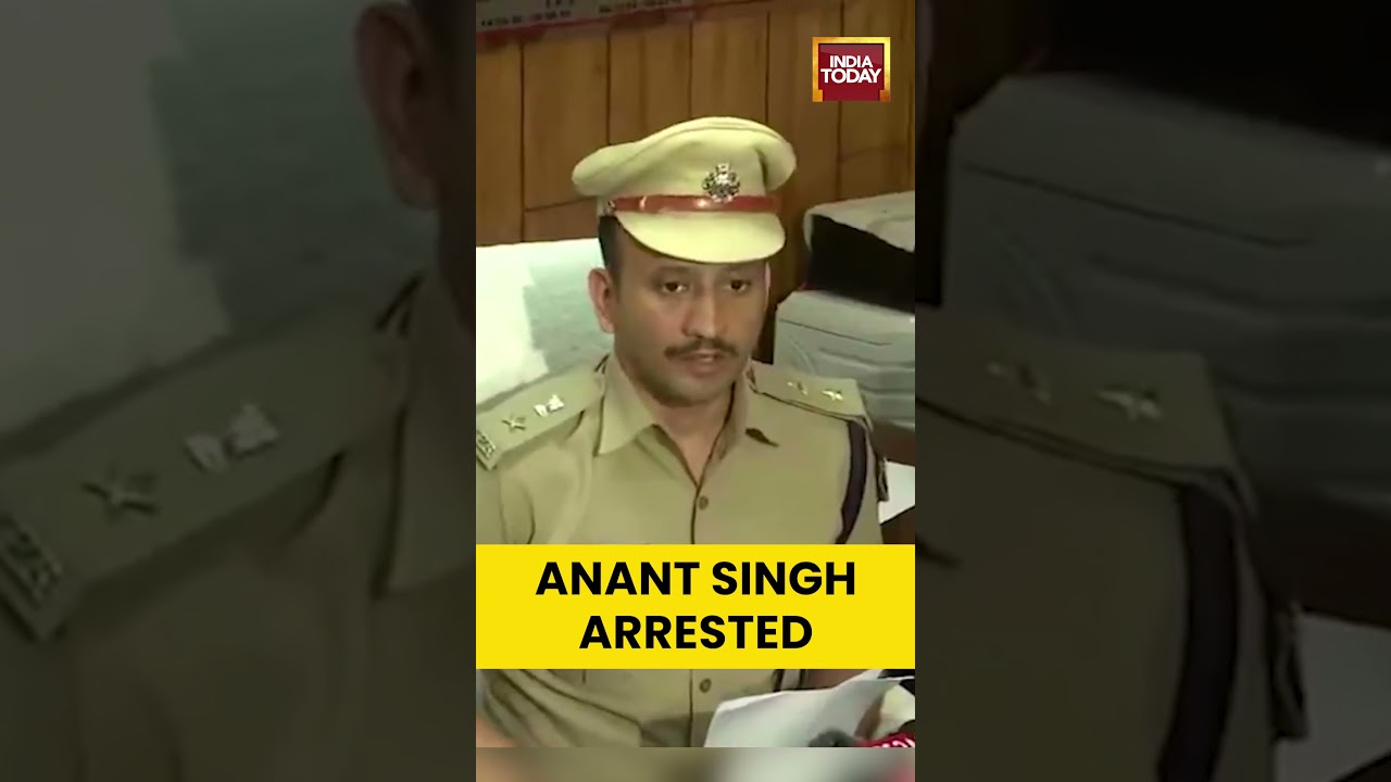 Mokama Row: #anantsingh Arrested After Violent Incident Leaves One Dead | India Today News