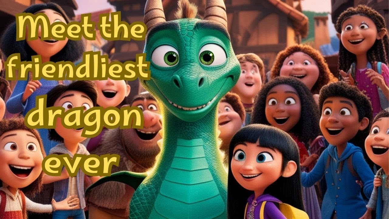 Bedtime story: the Friendliest Dragon Ever!