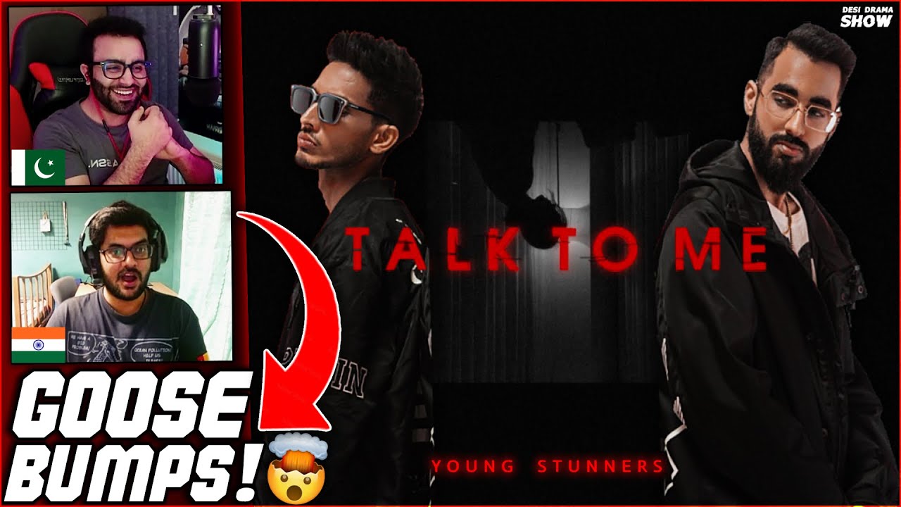 TALK TO ME - Young Stunners | Reaction with my INDIAN Friend! 🇵🇰❤🇮🇳