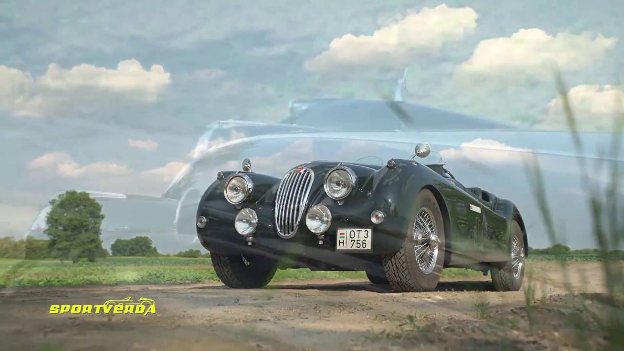 Sz&aacute;zmilli&oacute;s Jaguar sportkocsi (XK140) - SportVerda (Warvasovszky J&aacute;nos, Tordai Istv&aacute;n)