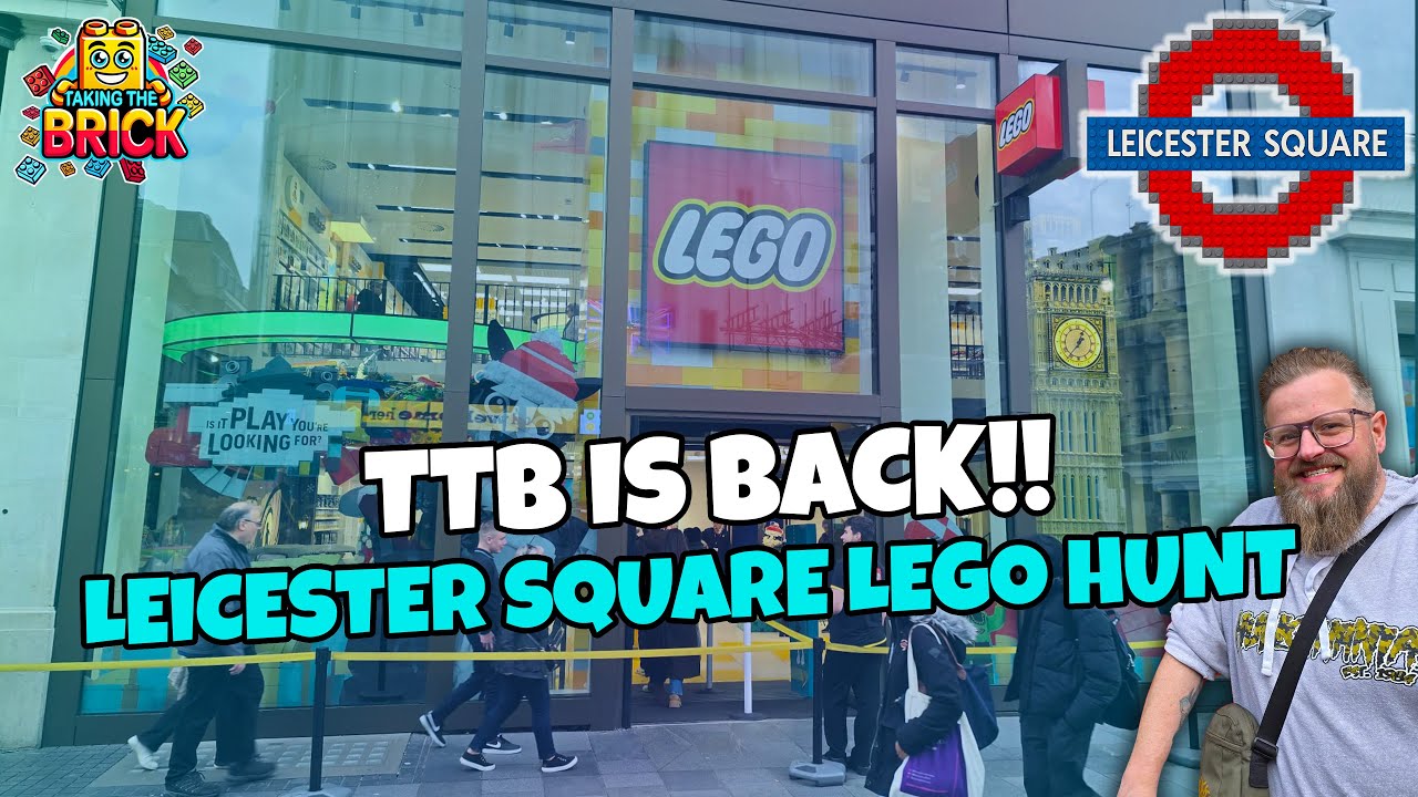 Leicester Square Level-Up – TTB Hits London’s Flagship LEGO Store