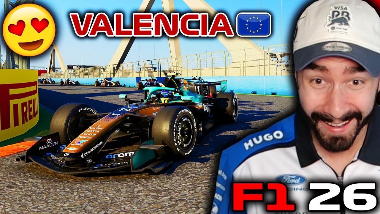 Modder drehen durch😱 VALENCIA GP Strecke in F1 26!😍