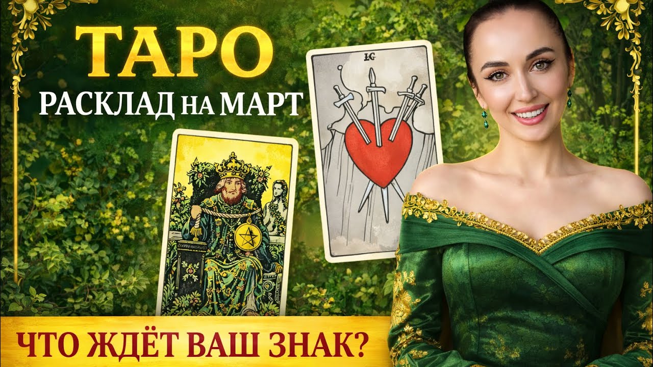 МАРТ 2026 ♓️ Судьбоносный месяц? Таро-прогноз для 12 знаков зодиака