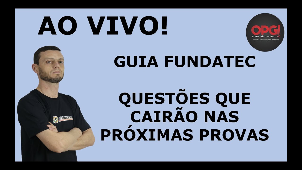 Guia Fundatec - O que cairá na prova?
