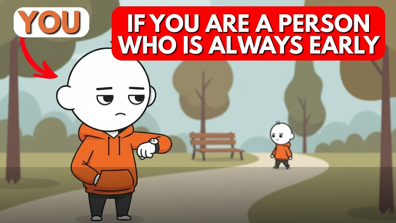 If you are a person who is always early (Psychology explained)