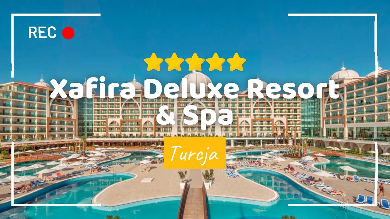 Hotel Xafira Deluxe Resort & Spa 5* na Riwierze Tureckiej 🇹🇷💎 Wakacje w Turcji #wakacje #turcja