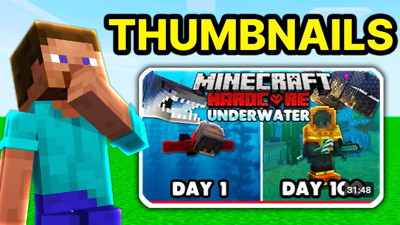 How to Make Minecraft Thumbnails (Full Guide)