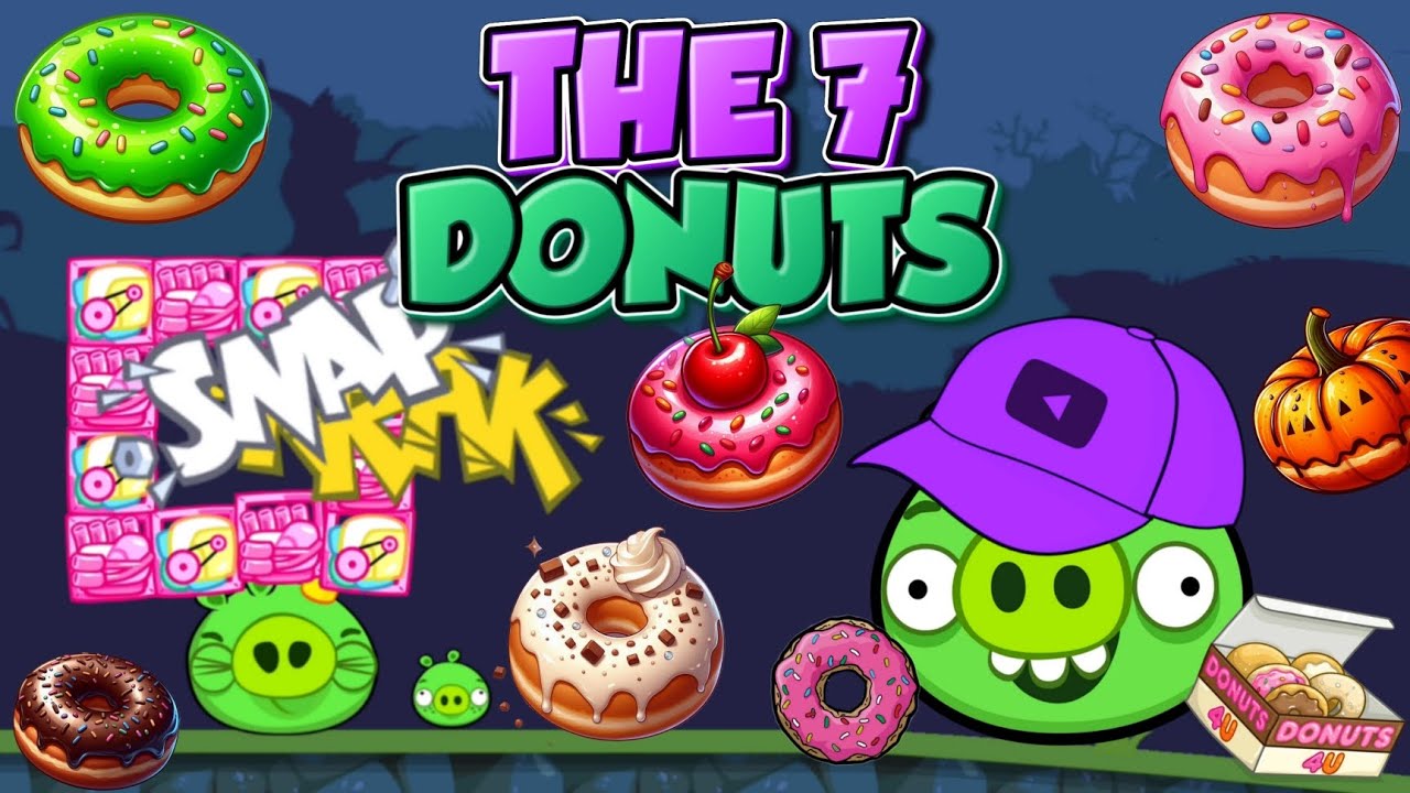 THE 7 DONUTS - Bad Piggies Inventions
