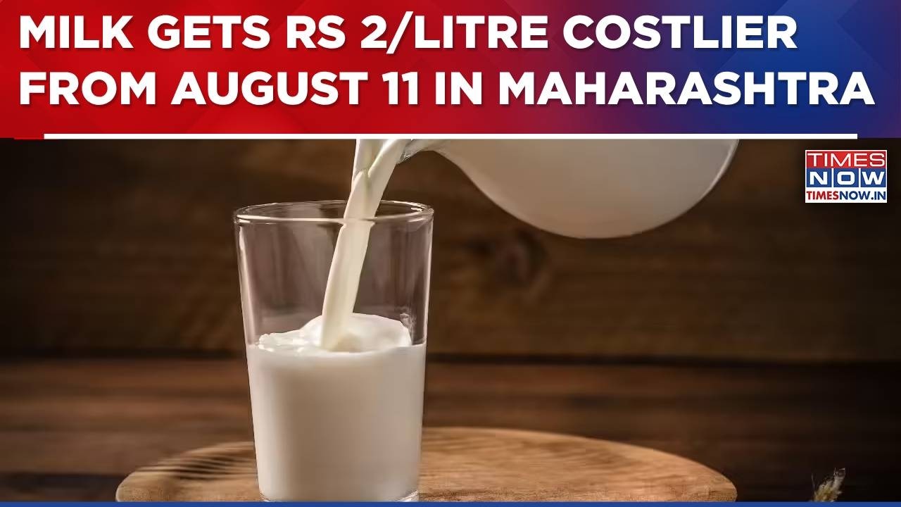 Maharashtra Milk Price Hike: Milk Prices In Maharashtra To Rise By Rs 2 Per Litre From Aug 11| WATCH