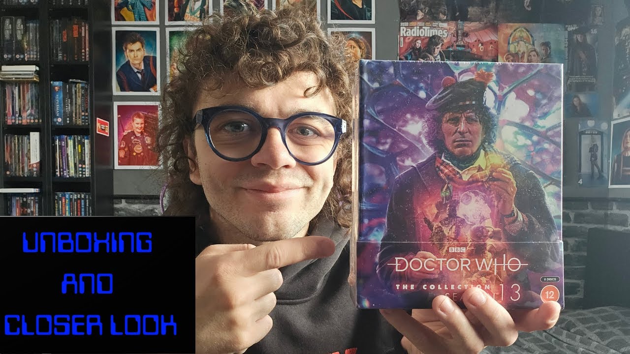 Doctor Who Season 13 The Collection Blu-Ray Box Set Unboxing and In-Depth Closer Look