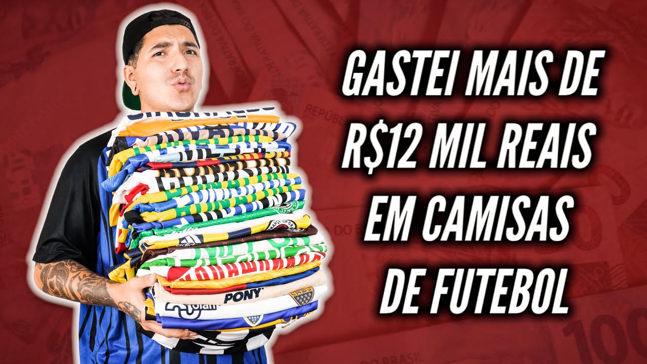 UNBOXING - GASTEI MAIS DE R$12 MIL REAIS EM CAMISAS RARAS !