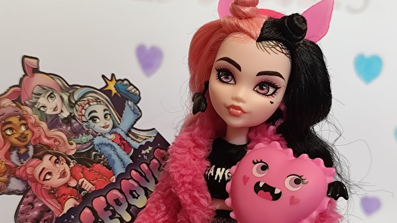 Monster High Creepover Party Draculaura UNBOXING & REVIEW