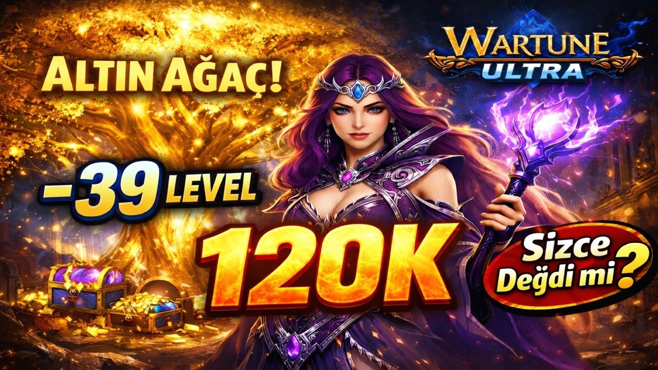 -39 HESAPLA 5500 ELMASLA ALTIN AĞAÇ! 💎 +120K SG @WartuneUltra