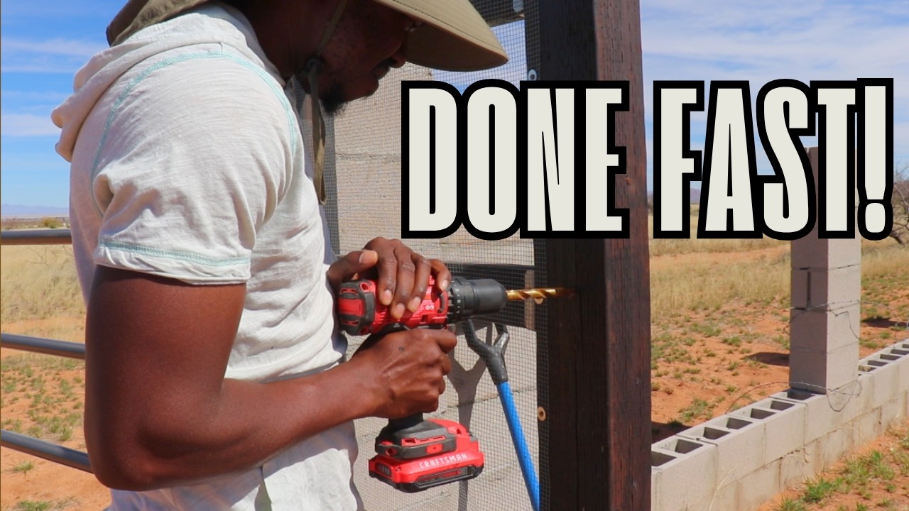 We Finished THIS Side FAST | Gate Install Sneak Peak | Homestead in AZ