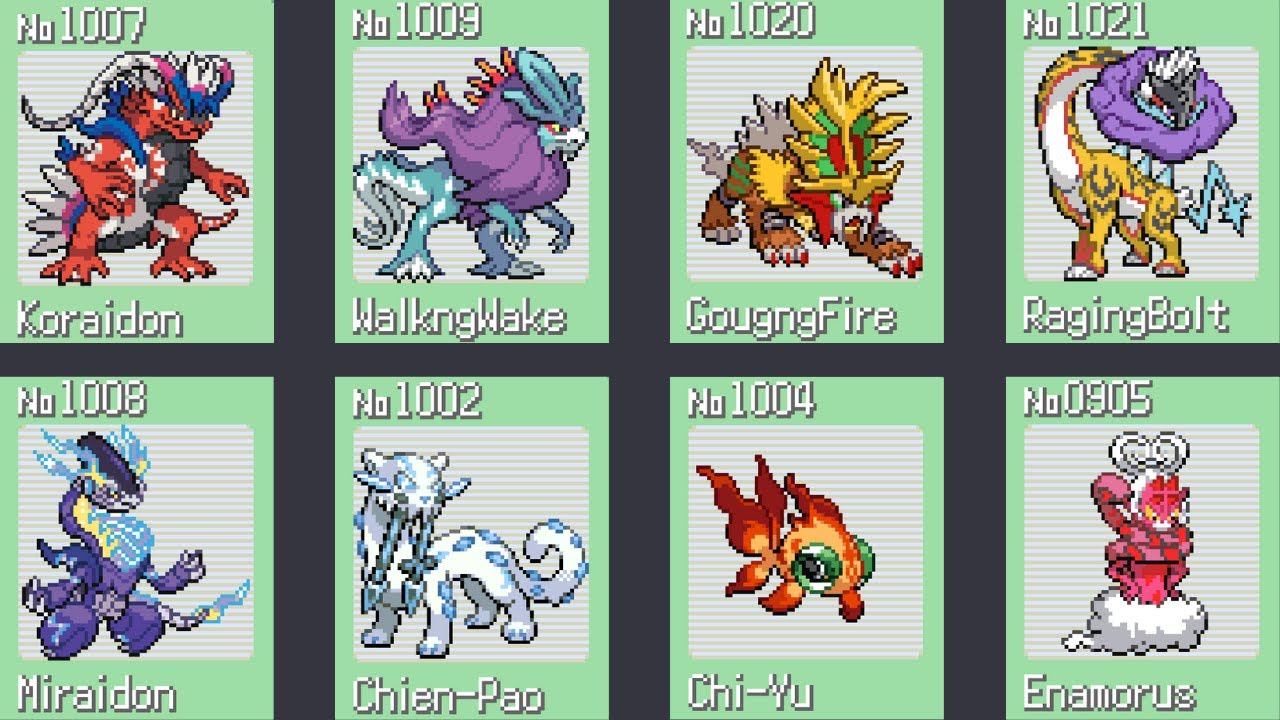 Todos os Lendários da 9ª Geração em Pokémon Quetzal! Parte - 1