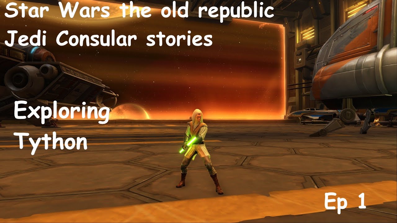 Star Wars the old republic - the Jedi consular stories - Ep01 Tython