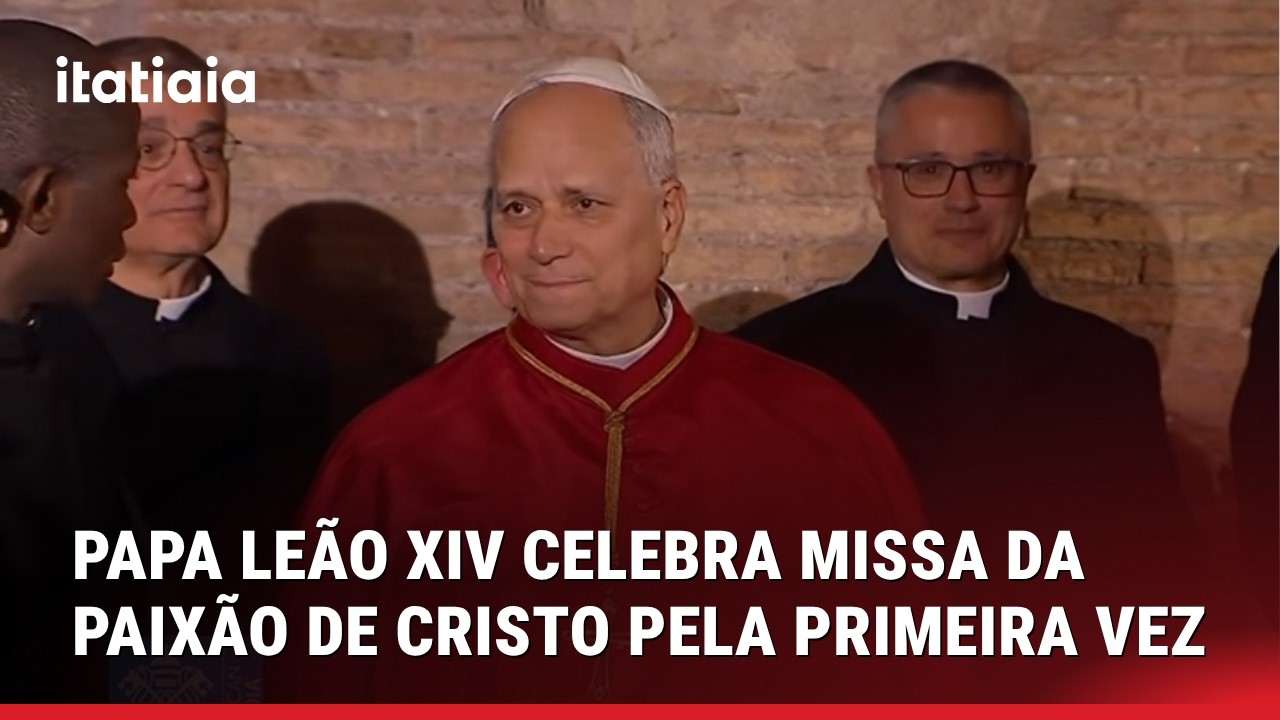 PAPA LE&Atilde;O XIV PRESIDE A VIA-SACRA NO COLISEU NESTA SEXTA-FEIRA DA PAIX&Atilde;O