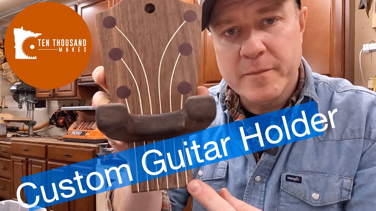 Custom Guitar Holder - Wall Mount