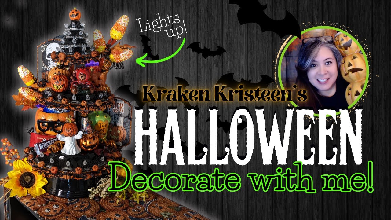TIER TRAY DECORATING | EVERYTHING YOU NEED FOR HALLOWEEN