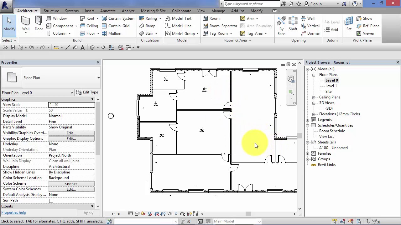 Module 8: Unit 8: Revit Architecture: Rooms