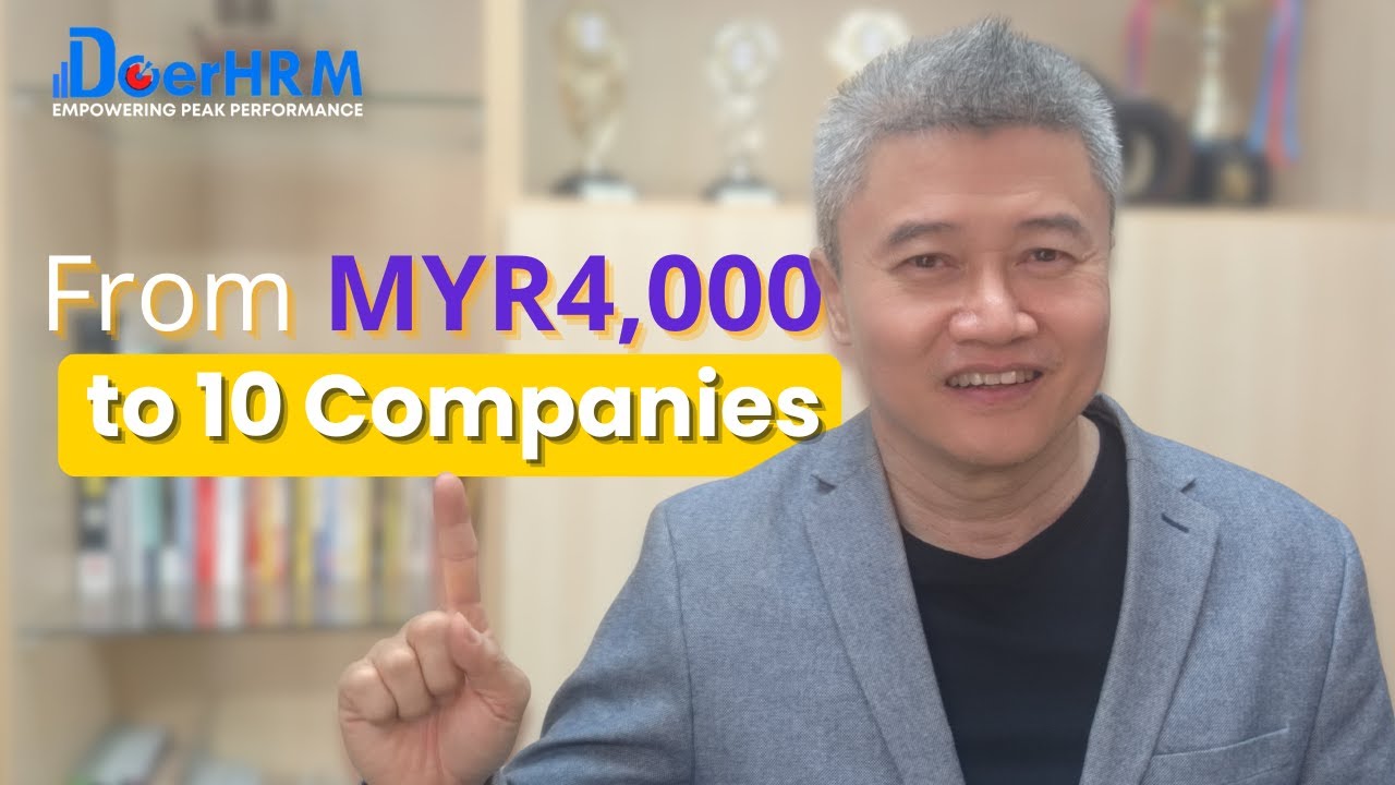 From MYR 4,000 in My Bedroom to 10 Companies
