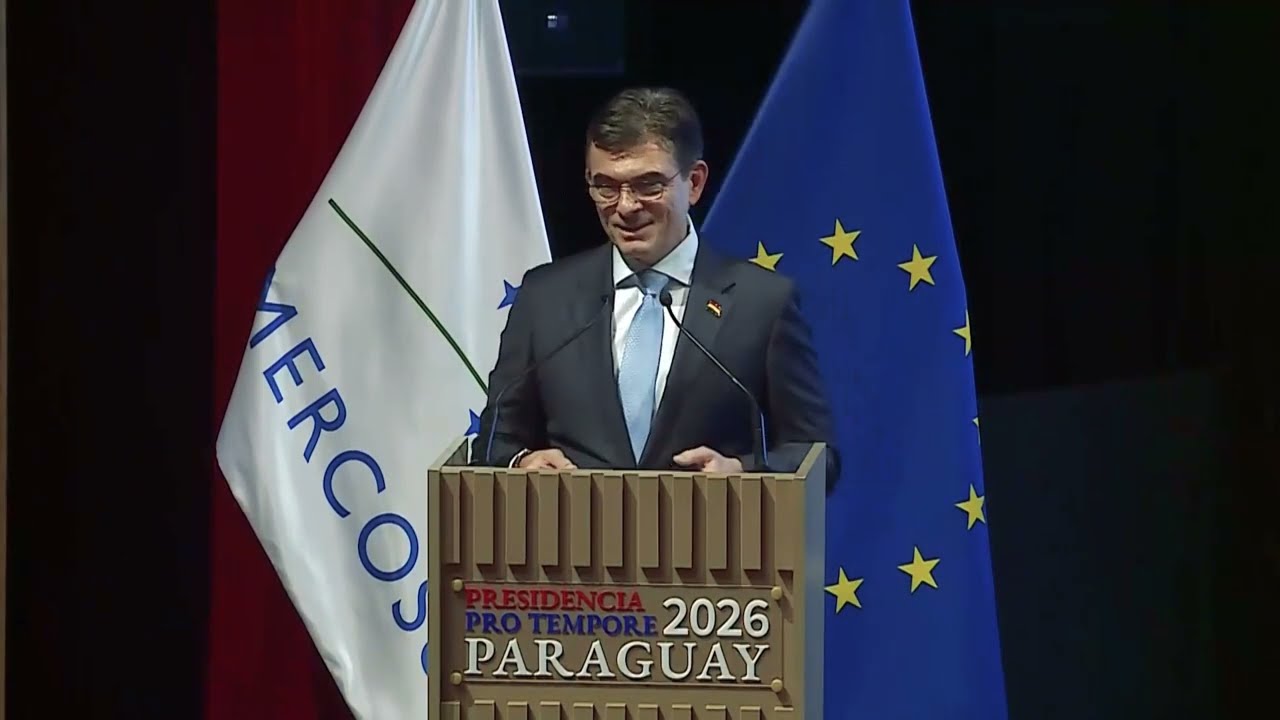 Rodrigo Paz: discurso en ceremonia de firma del Acuerdo MERCOSUR - Unión Europea