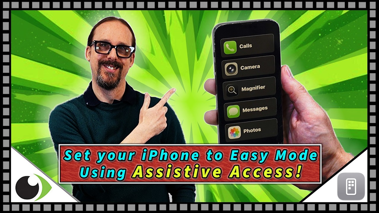 Функция Assistive Access переводит ваш iPhone в простой режим!