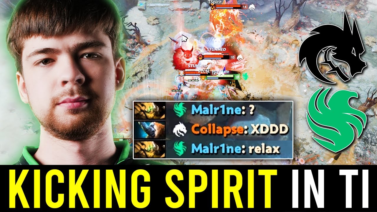 "How MALR1NE kicked Team Spirit out of TI14 with his Sand King.."