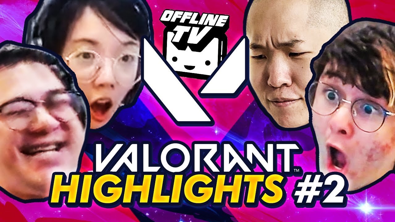 VALORANT HIGHTLIGHTS #2 feat. OFFLINE TV | FAILS AND FUNNY CLIPS