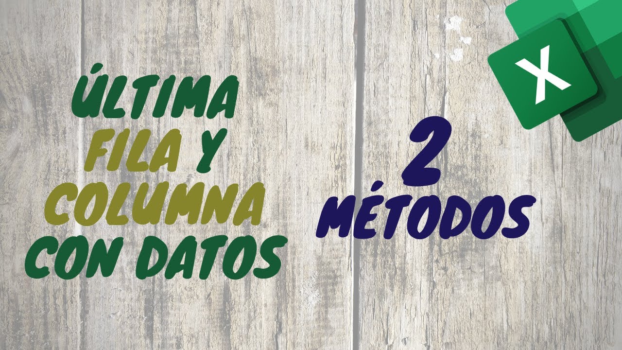 Averigua, con VBA, la Última Fila o Columna con Datos en una Hoja de Excel - Método Find