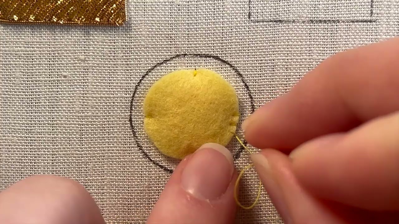 Goldwork Fundamentals: Felt Padding