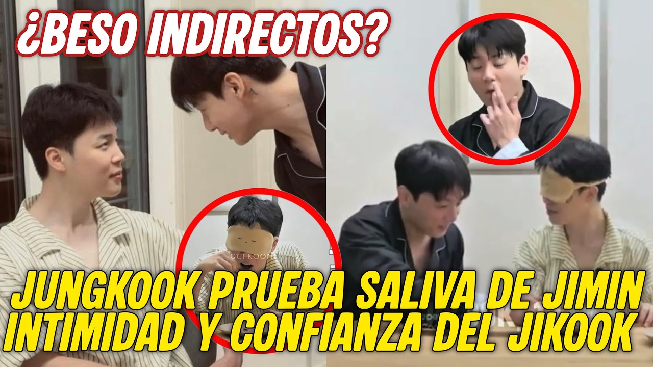 JIKOOK: подтверждён косвенный поцелуй? Чонгук попробовал слюну Джимина?!
