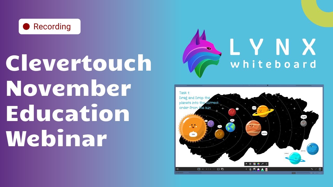 Clevertouch Education Webinar - November 2025
