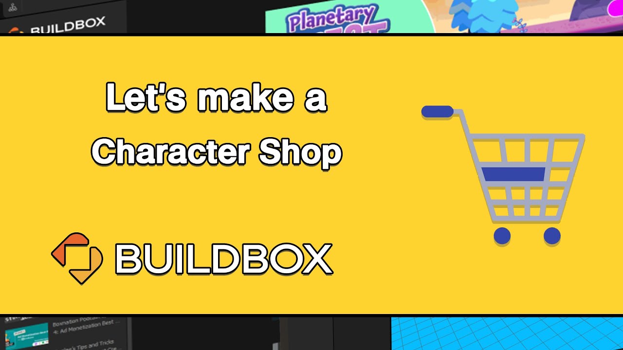 Let's make a Character Shop (No Code) with Buildbox #Buildboxcharactershoptutorial