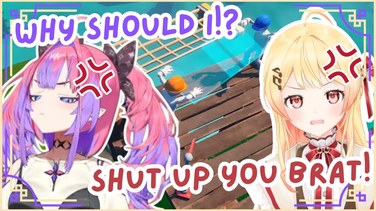 No TEAMWORK, Just CHAOS! Vivi & Kanade Start a KUSOGAKI WAR! 😂🔥 | Hololive Clip