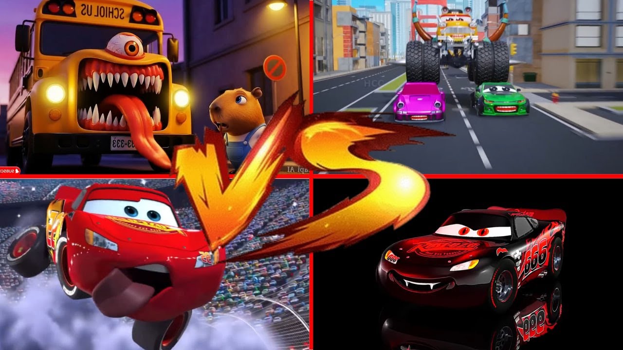 MACK SPIDER VS BRAIN MCQUEEN! 🧠🕷 Ultimate Monster Evolution Battle