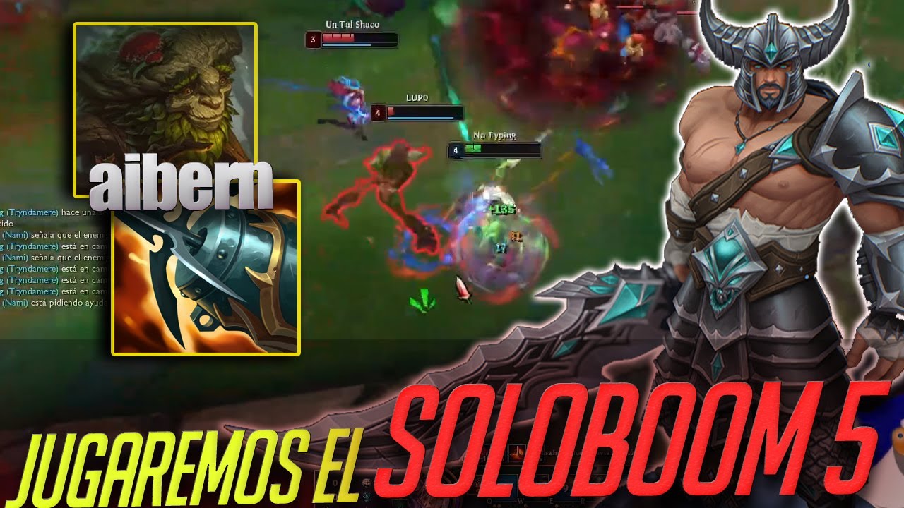 JUGAREMOS EL SOLOBOOM *CON ESTE MENTAL NO SALGO DE ESMERALDA* *WOW* - LEAGUE OF LEGENDS