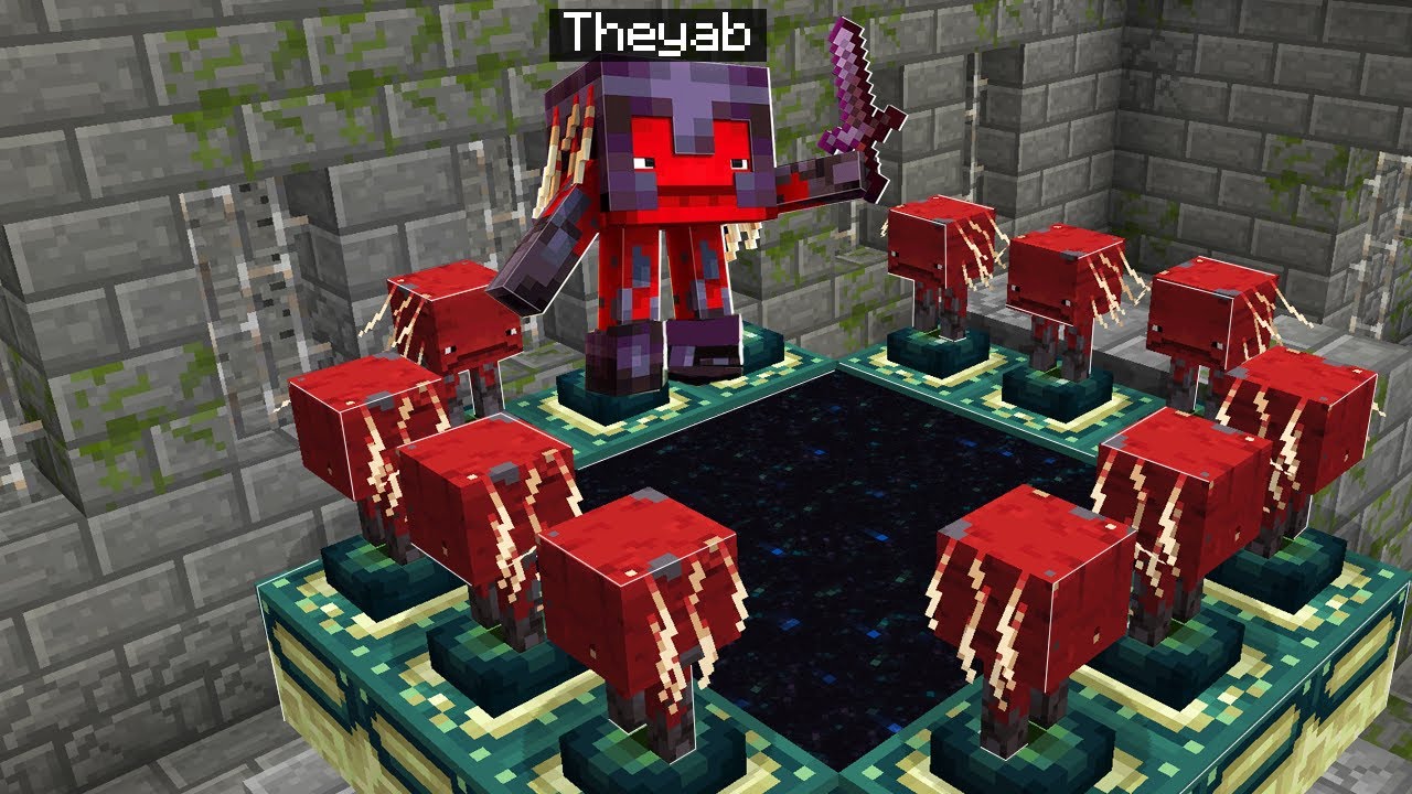 ماين كرافت بس اختم اللعبة من النذر بـ اضعف وحش 🔥 (الجيش اللي مامنه فايده !)😰