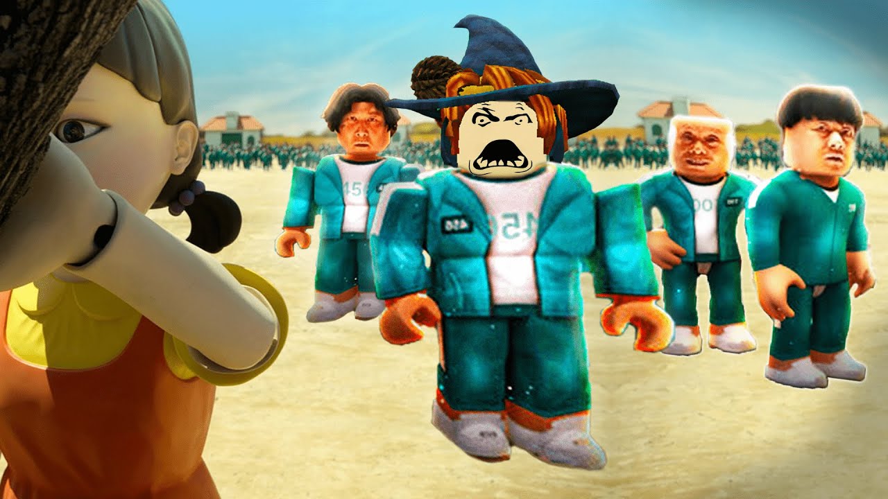 Un NOOB incearca sa CASTIGE pe Roblox Squid Game 💀