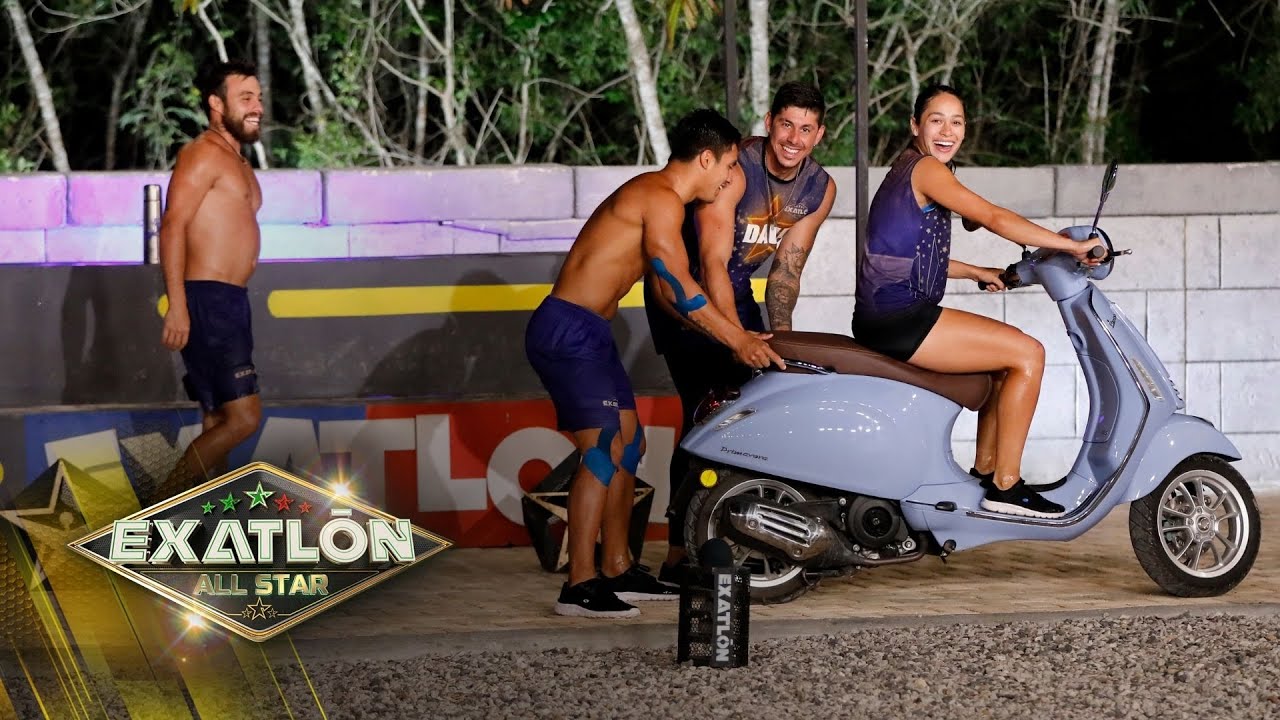 Evelyn ganó motoneta de Batalla Colosal Exatlón All Star 8 abril 2022. | Exatlón All Star
