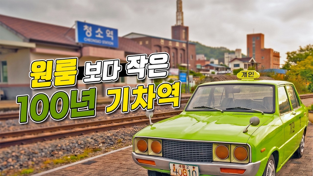 장항선 가장 오래된 간이역, 코스모스 핀 기찻길 산책 🚂 [보령7-2]