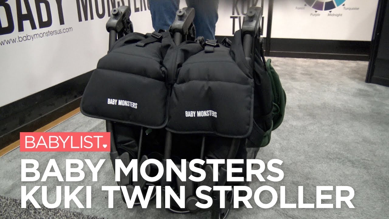 Baby Monsters Kuki Twin Stroller Review - Babylist