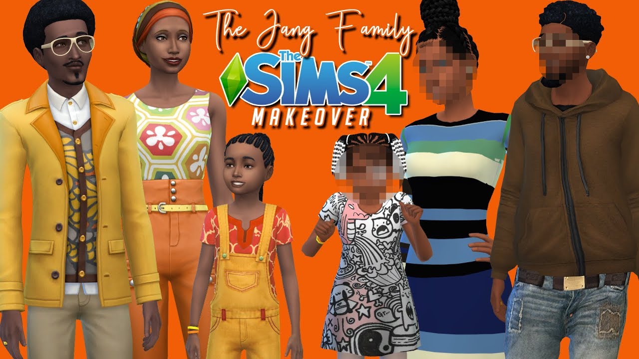 WACK TO SNACK! | The Jang Family Makeover | The Sims 4